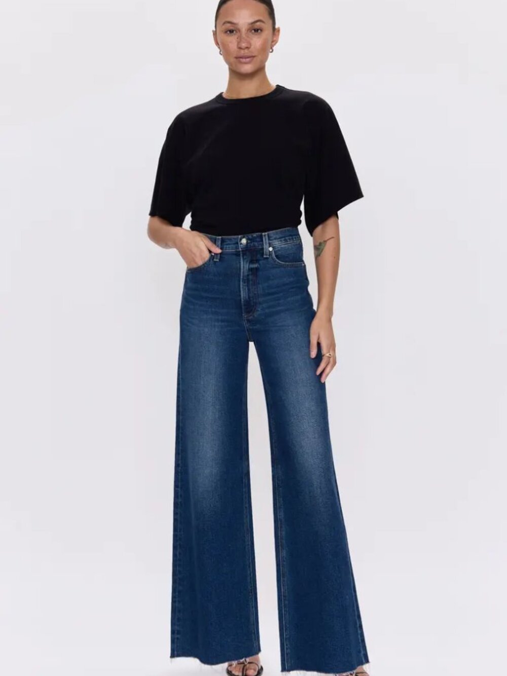 Pistola Lana High Waist Wide Leg Jeans